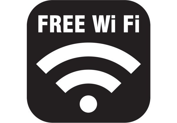 Free WIFI табличка