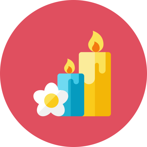 Свеча иконка