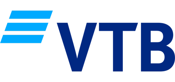 Лого ВТБ на прозрачном фоне