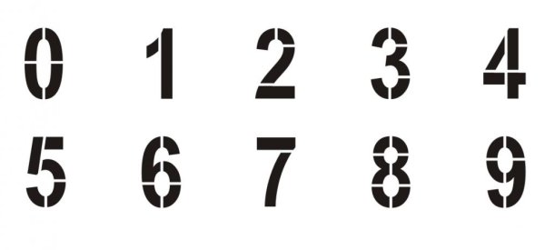 Графические цифры