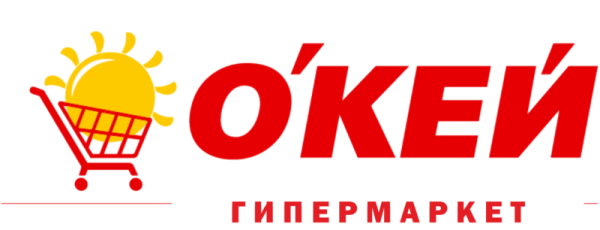 Логотип окей гипермаркет