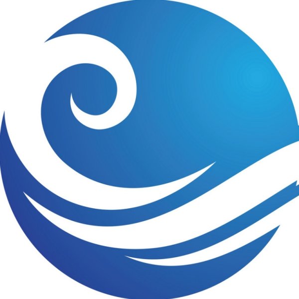 Море символ лого