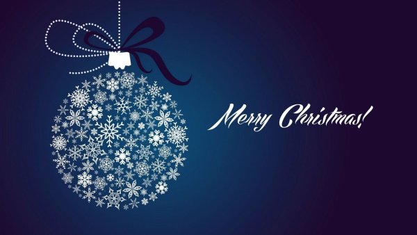 Новогодняя открытка вектор