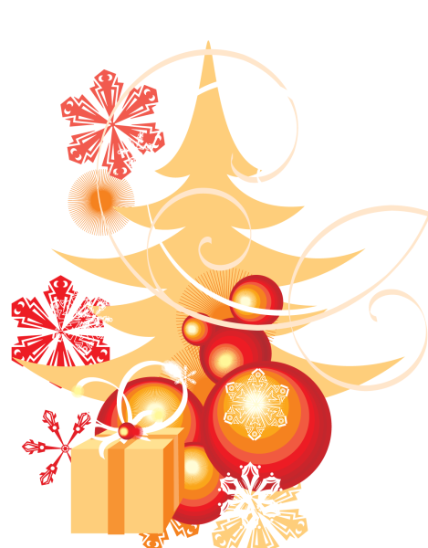 Новогодние элементы