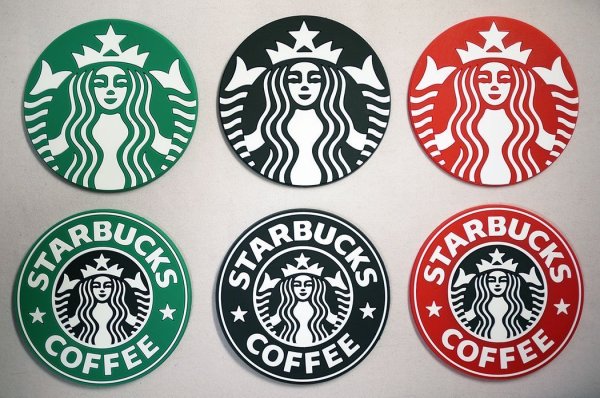 Логотип Старбакс 1971 года