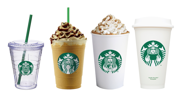 Стакан кофе Старбакс вектор