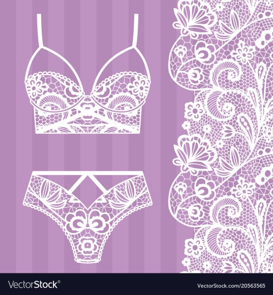 Нарисованное нижнее белье