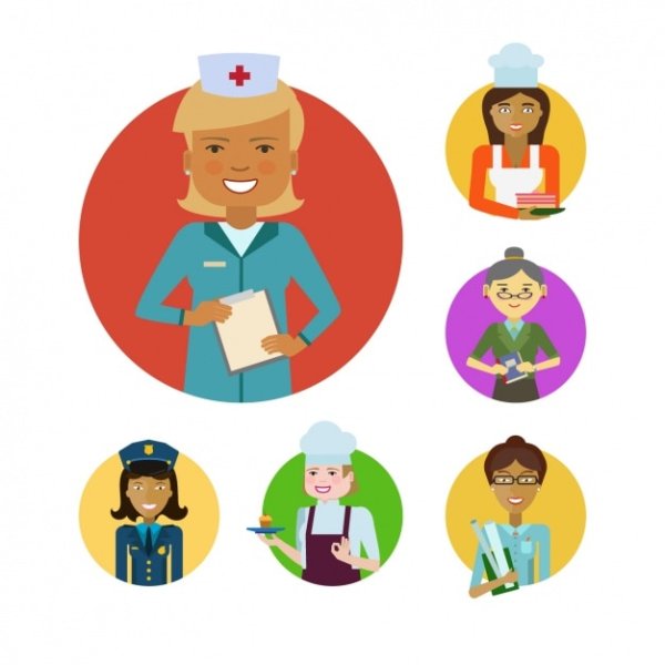 Пиктограммы профессий