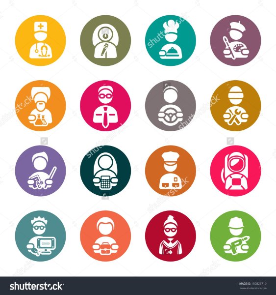 Эмблемы разных профессий