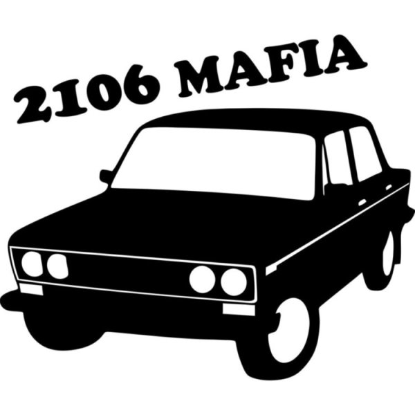 Наклейка седан мафия ВАЗ 2106