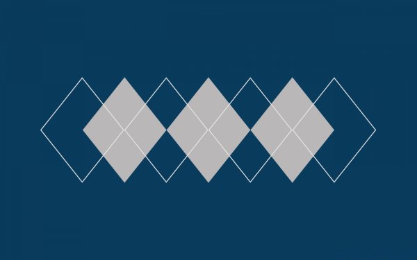 Красивый ромб