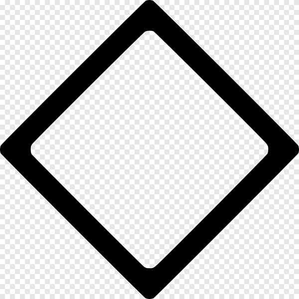 Черный ромб