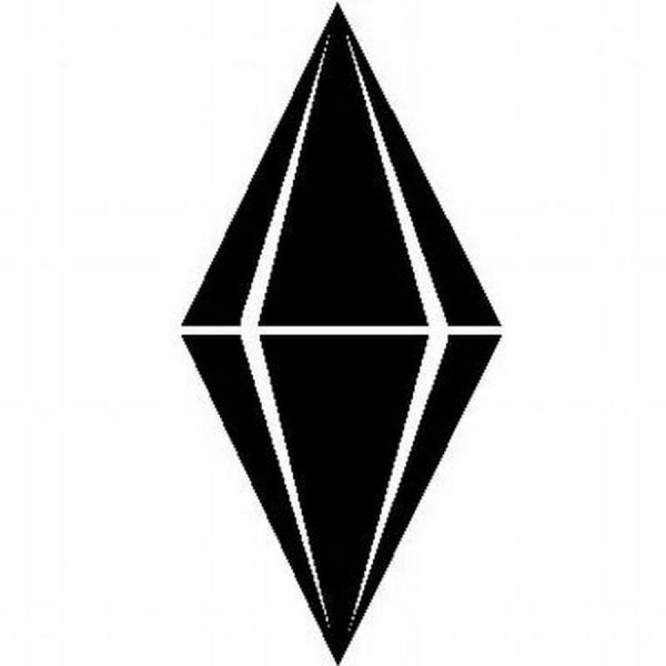 Черные ромбики