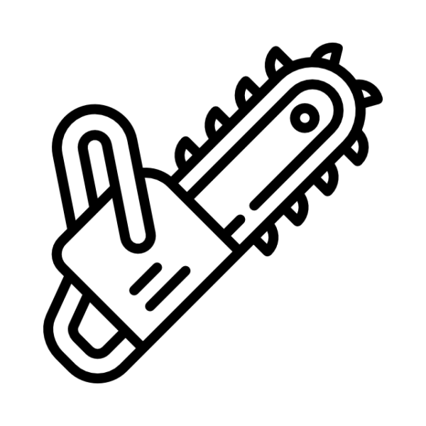 Бензопила пиктограмма