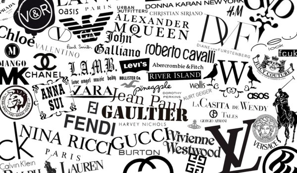 Коллаж брендов одежды