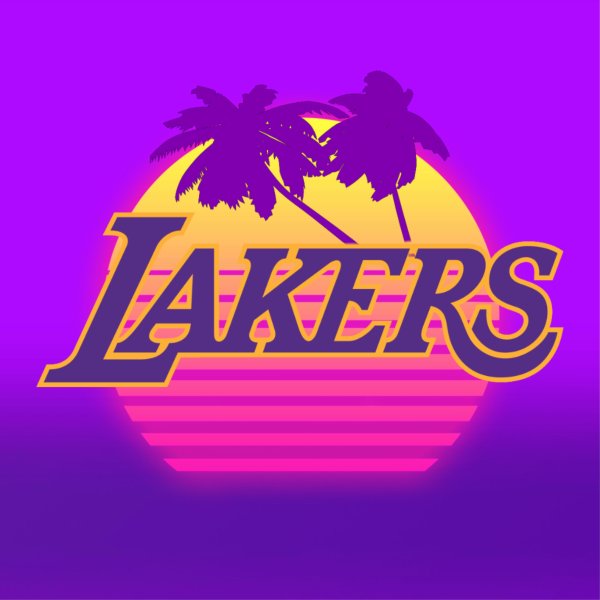Los Angeles Lakers вектор