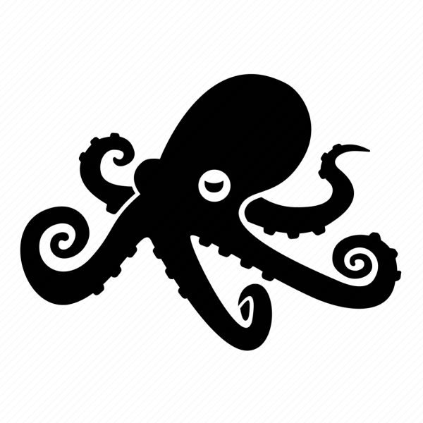Осьминог значок