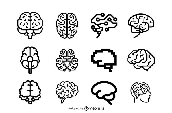 Мозг стилизация