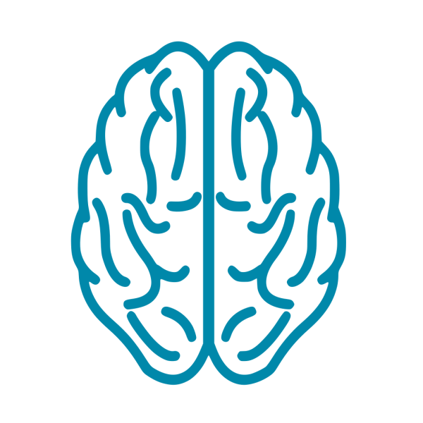 Логотип мозг на прозрачном фоне