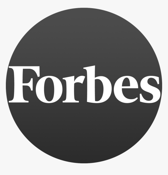 Forbes логотип на прозрачном фоне