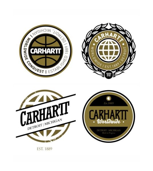 Carhartt надпись