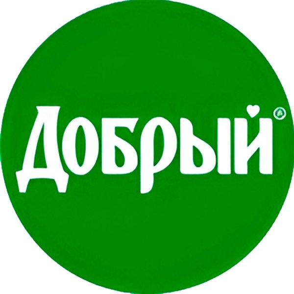 Сок добрый надпись