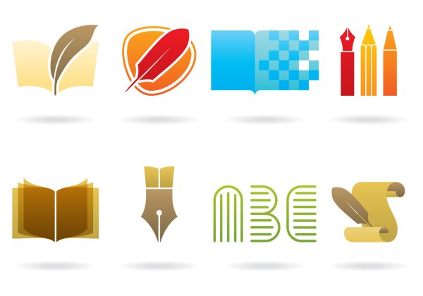 Логотипы для библиотеки дизайнерские