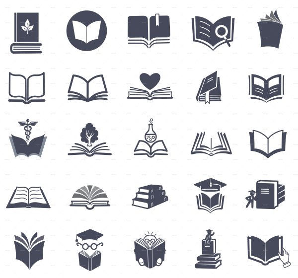 Книга логотип