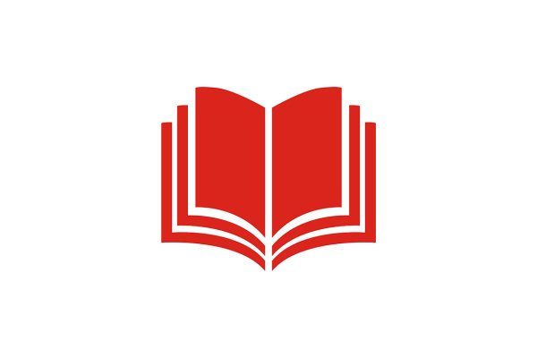 Эмблема книги и волонтеры