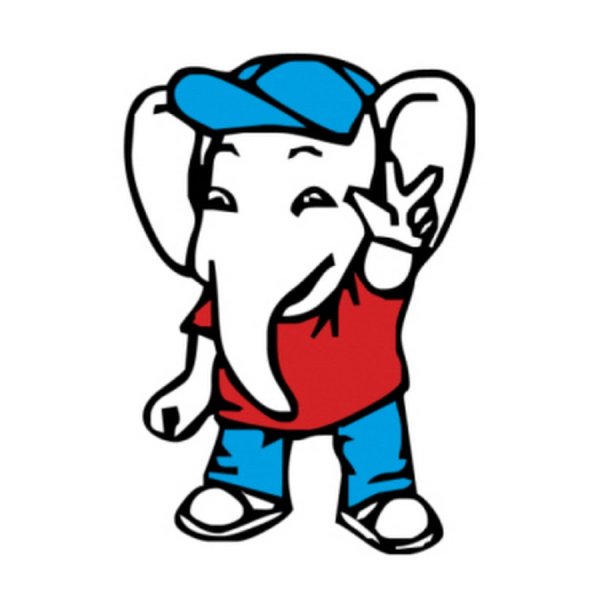 Логотип Денди Слоненок