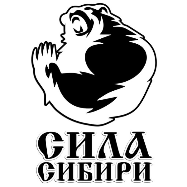 Сила Сибири наклейка