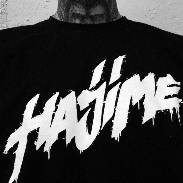 Hajime надпись