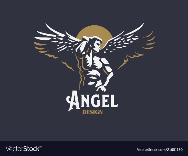 Ангел мужчина эмблема