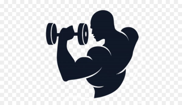 Бодибилдер вектор