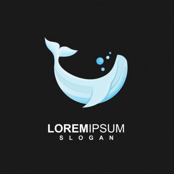 Кит логотип