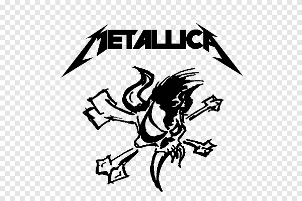 Металлика лого вектор