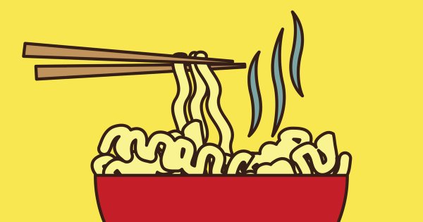 Нарисовать доширак