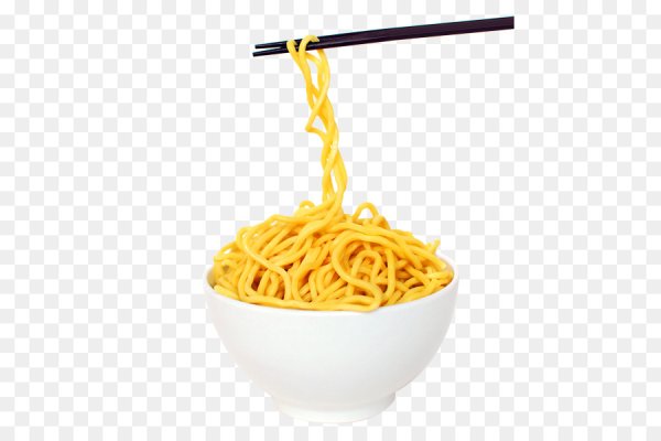 Лапша в тарелке