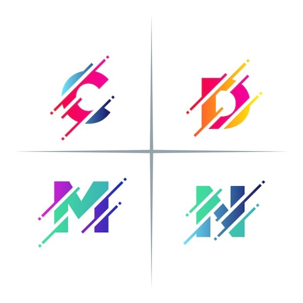 Логотип из двух букв