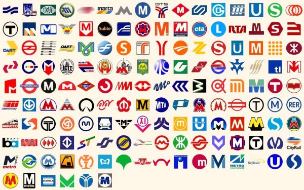 Логотип из трех букв