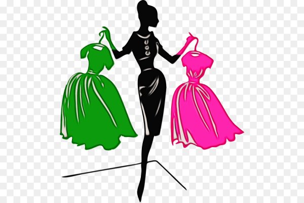 Женская одежда силуэт