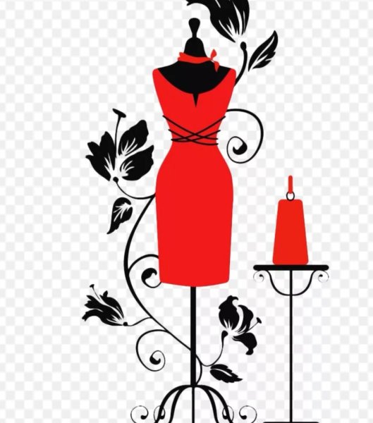 Силуэт манекена