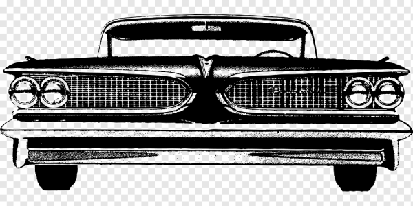 Силуэт ретро автомобиля