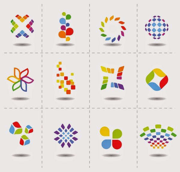 Векторные элементы для логотипа