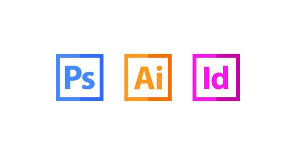Логотип фотошоп и иллюстратор