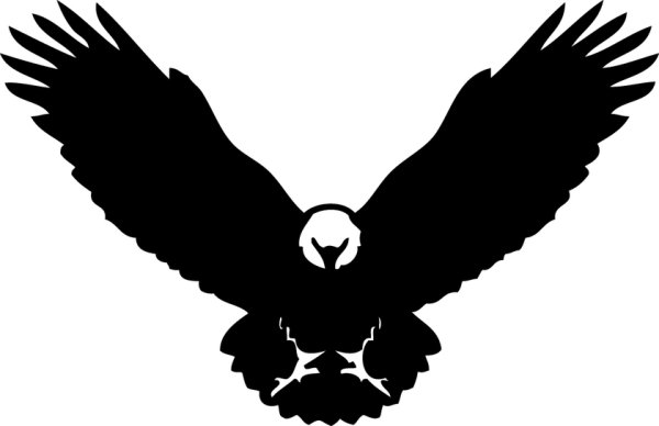 Орел эмблема вектор