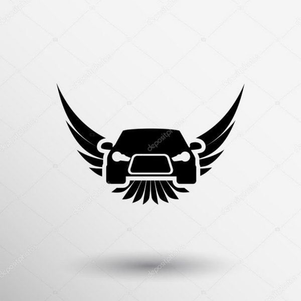 Крыло автомобиля вектор