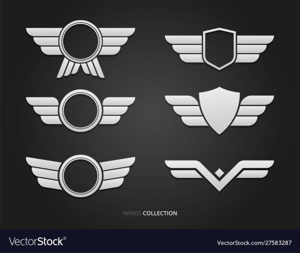 Лейблы с крыльями