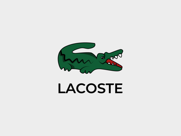 Металлическая эмблема Lacoste купить