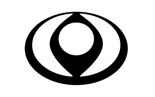 Мазда логотип на черном